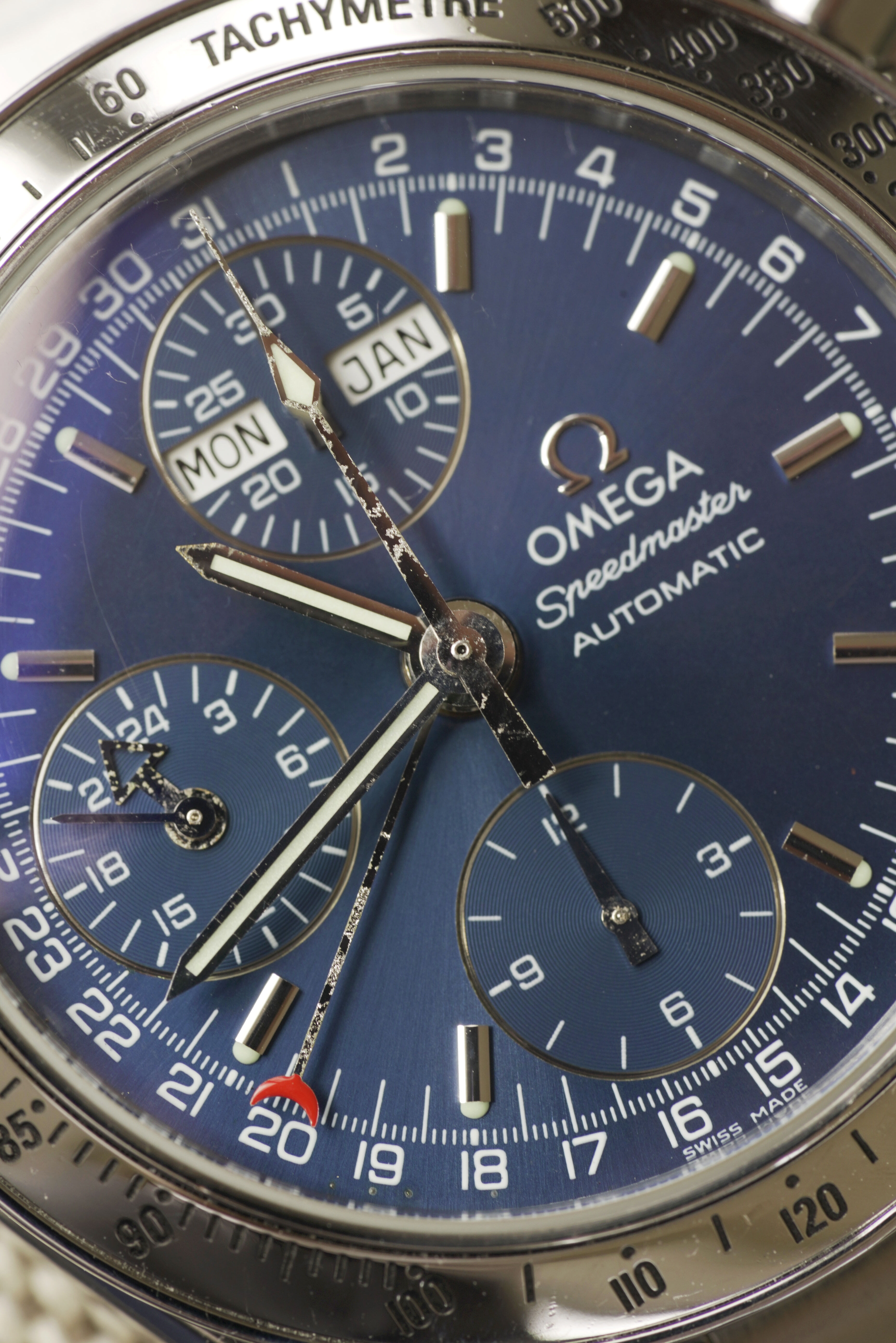 Omega - Speedmaster Triple Date Blue - 3521.80 - 003