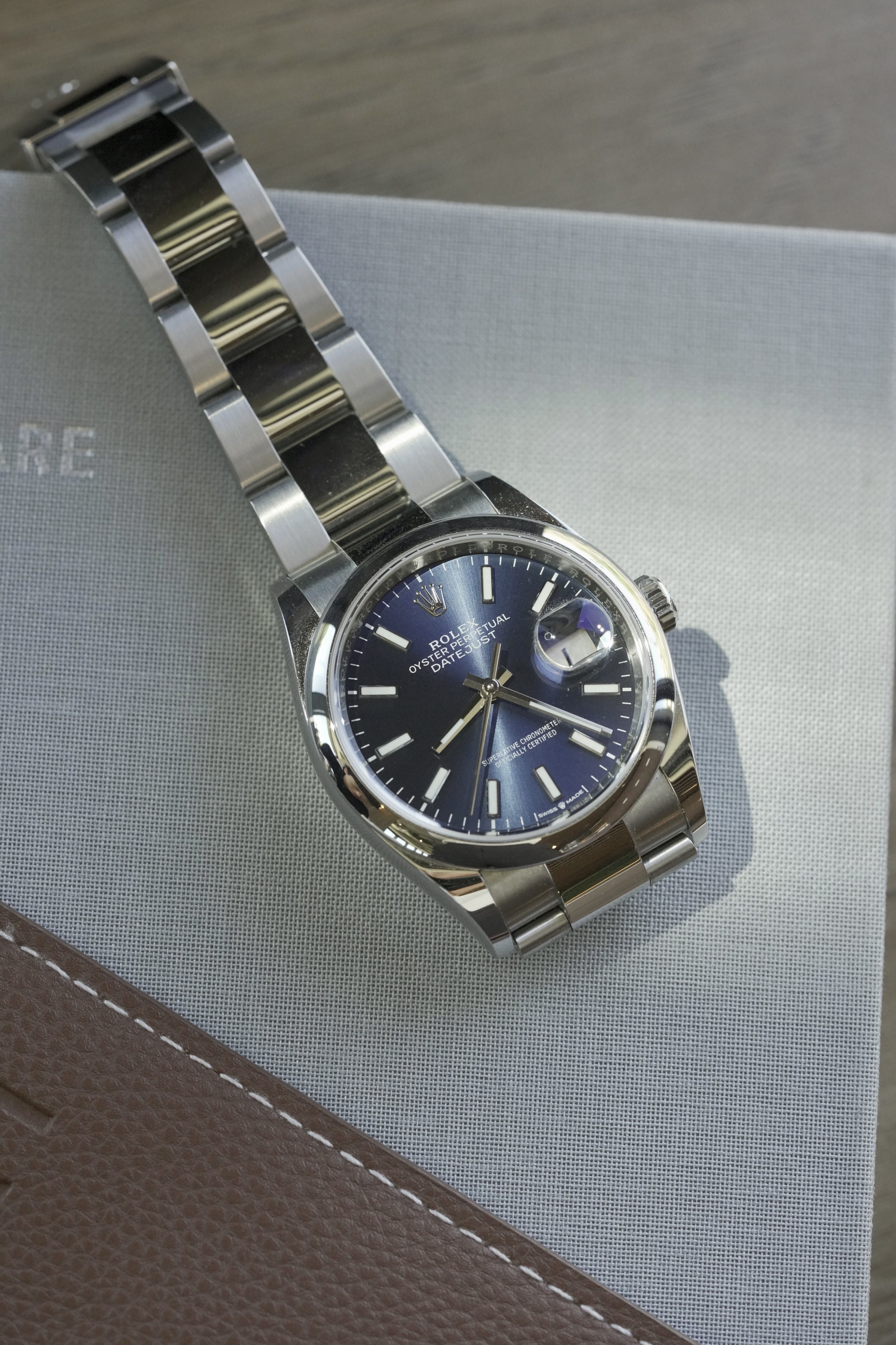 ROL291123011CM-Datejust 36 Blue Smooth Oyster 007