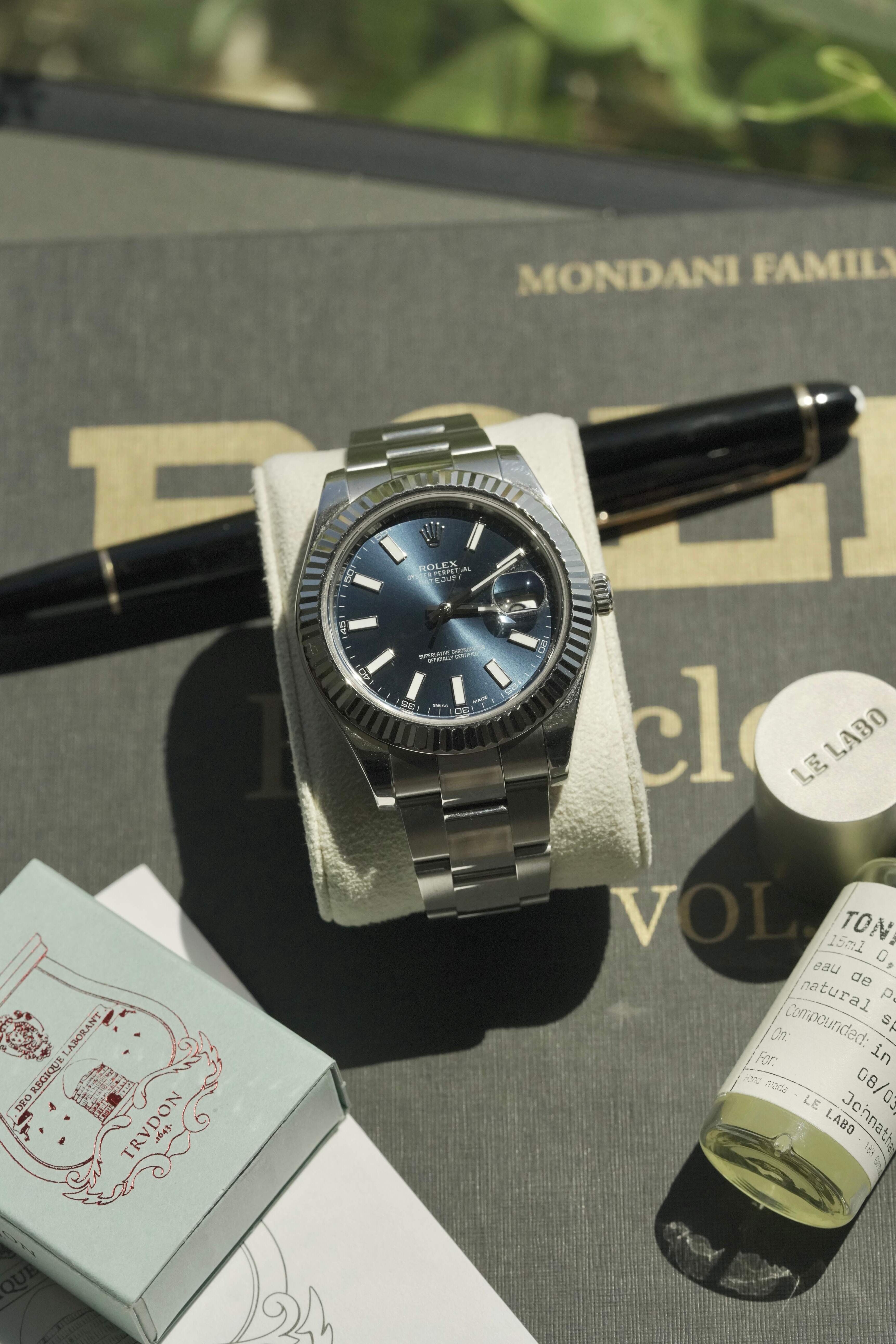 ROL08022405DP - Datejust 41 Blue Fluted Oyster  001