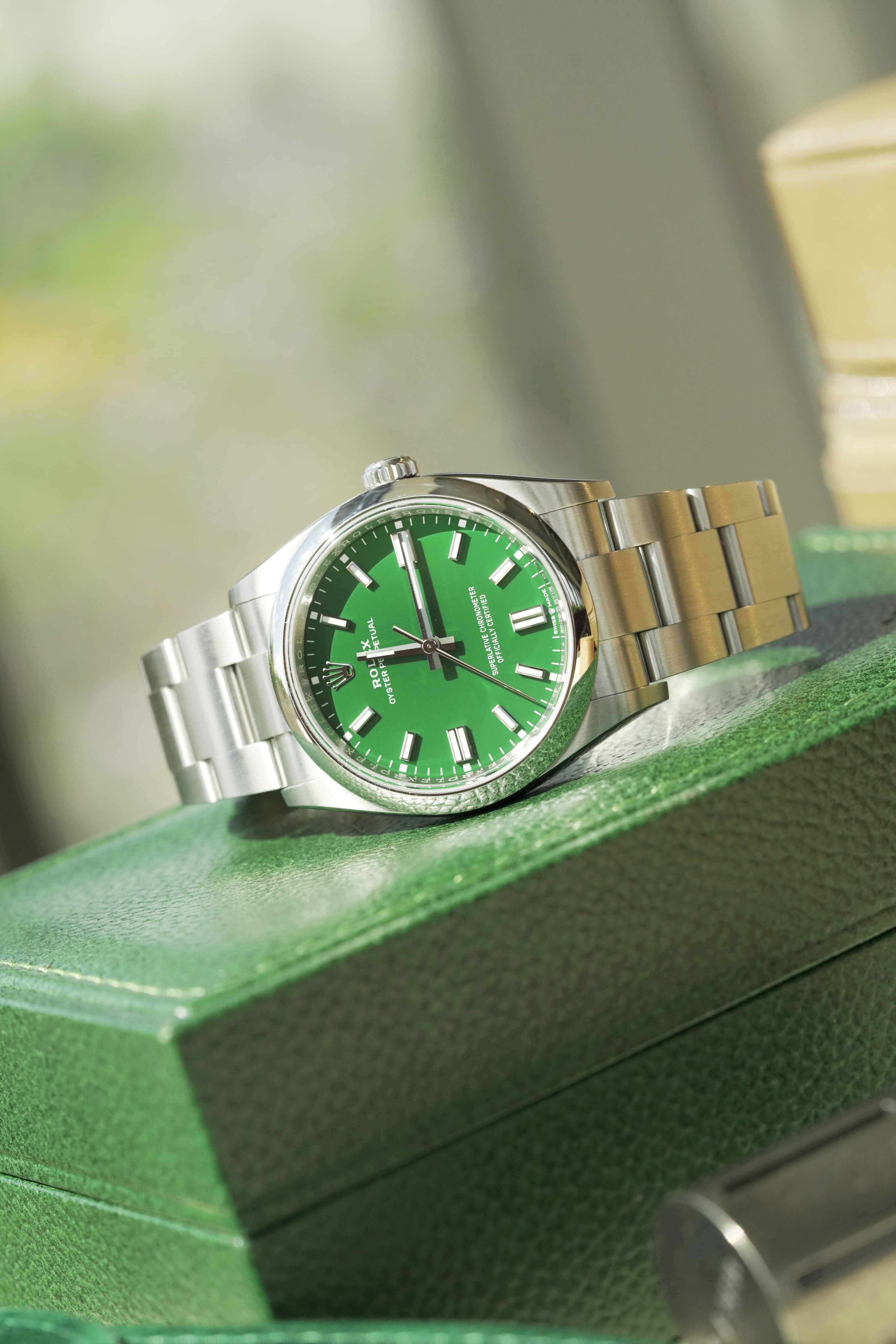 ROL02102302DP - Oyster Perpetual 36 Green - 126000-011-min