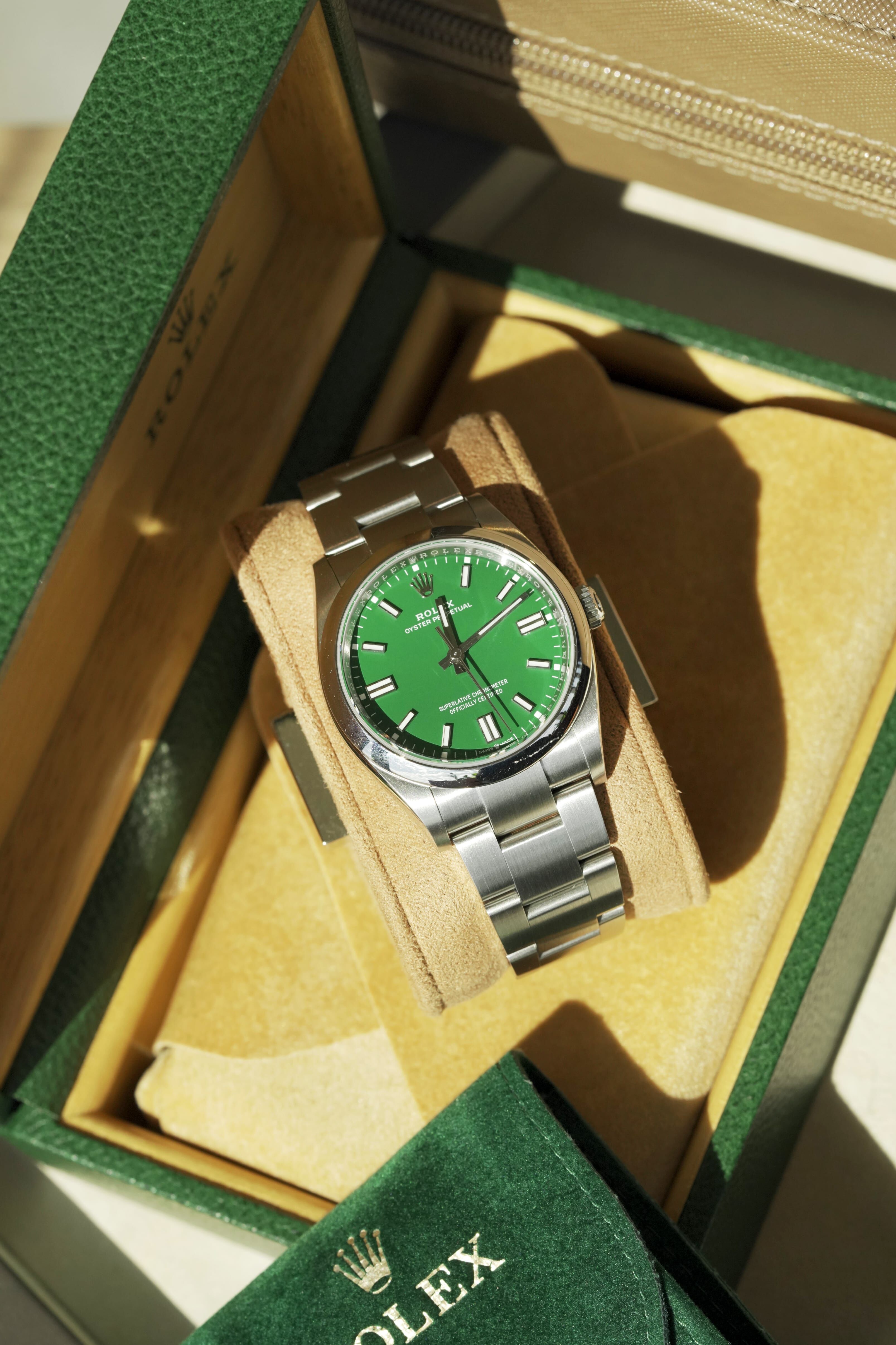 ROL02102302DP - Oyster Perpetual 36 Green - 126000-007-min