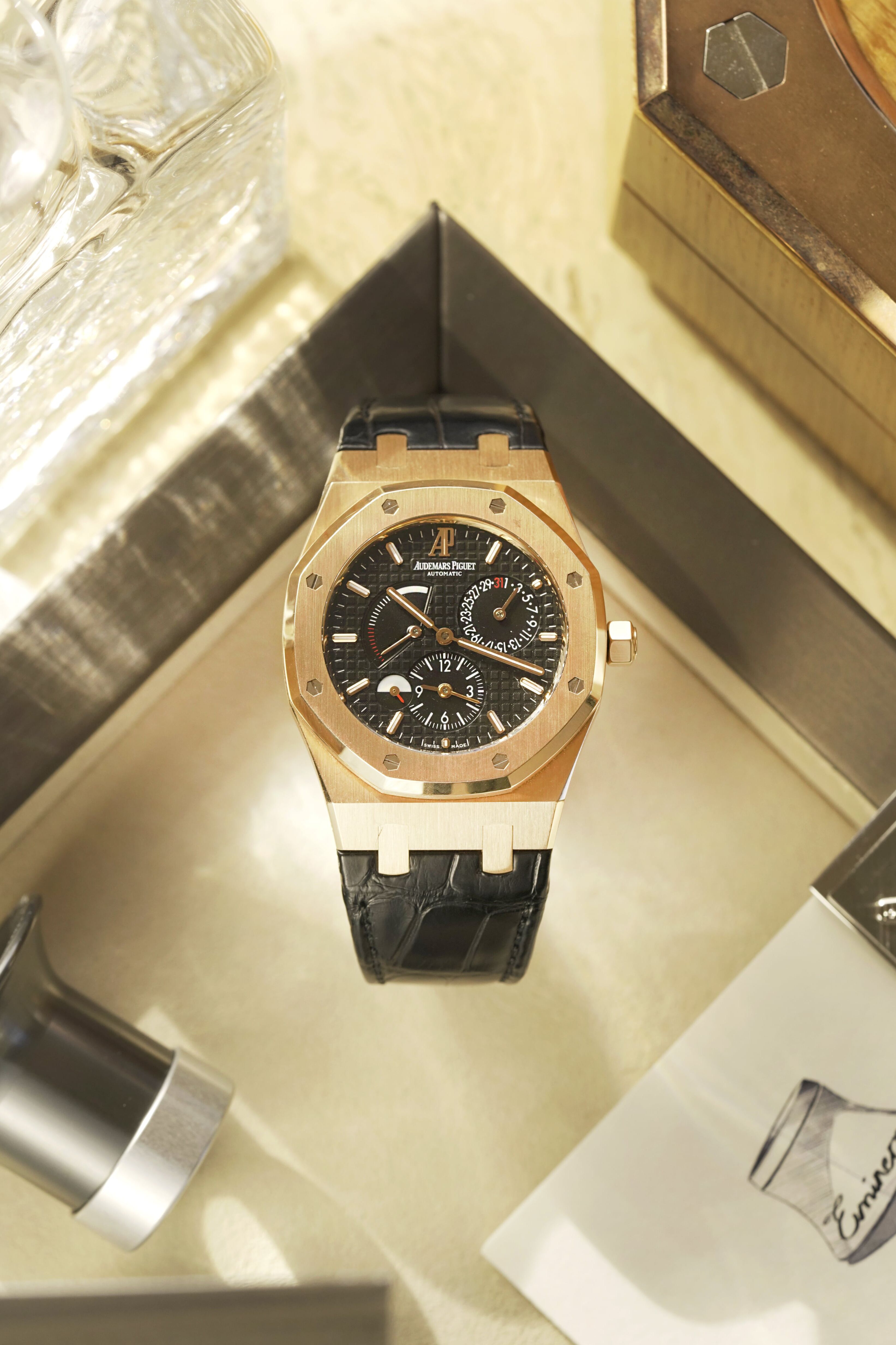 Audemars Piguet Royal Oak Reference 26120OR, A Rose Gold Automatic